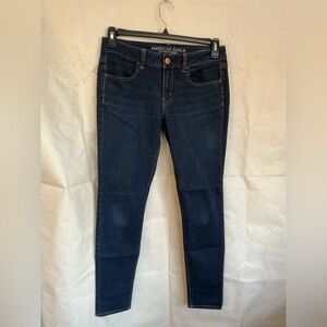 American Eagle Outfitters Women's Navy Skinny Jeans